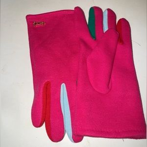Multicolor Juicy Couture gloves